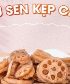 Củ Sen Kẹp Thơm hủ 150g – 2 loại này kết hợp thì chắc chắn chỉ được mô tả một từ thôi: NGON.