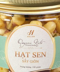 Hạt Sen Cốt Dừa sấy khô giòn hủ 50g – nấu chè hạt sen đậu xanh cốt dừa, canh hầm gà tần hạt sen, nấu xôi hạt sen cùi dừa, sữa hạt sen…