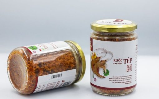 Ruốc (Chà Bông) Tép Bavabi 150g – sản phẩm ăn liền, không cần chế biến hay hâm nóng, ăn kèm với cơm, cháo, xôi, bánh.