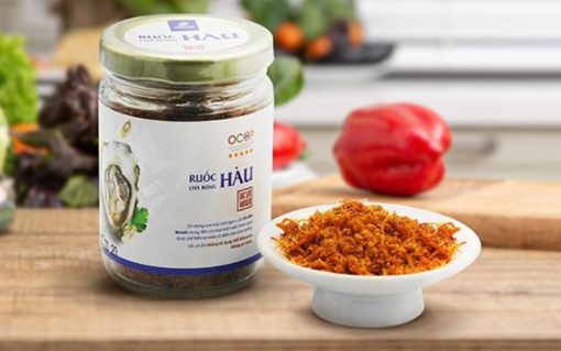 Ruốc (Chà Bông) Hàu Bavabi 100g – sản phẩm ăn liền, không cần chế biến hay hâm nóng, ăn kèm với cơm, cháo, xôi, bánh.